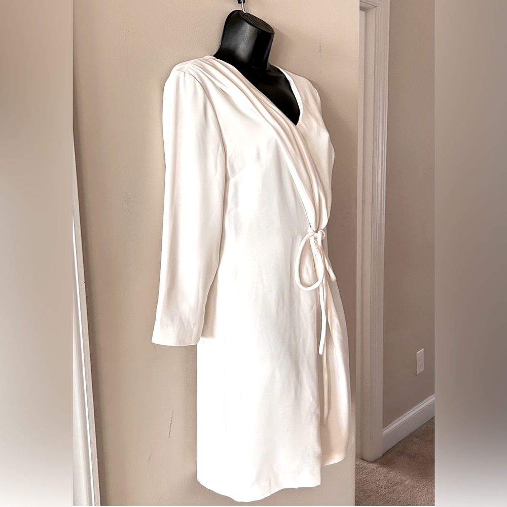 Armani Exchange off white Casual Dress